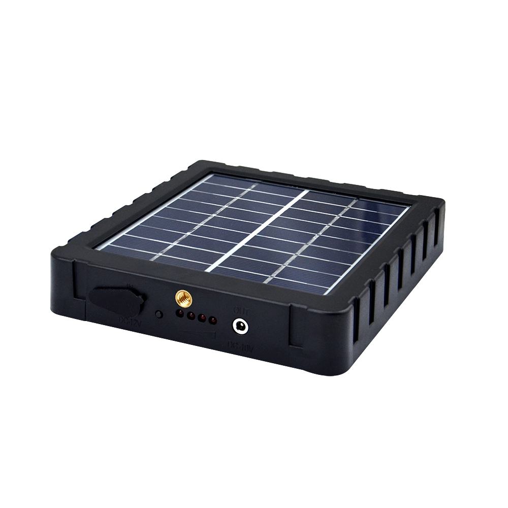 Solar Panel mit integriertem Akku für Wildkameras und andere 12V